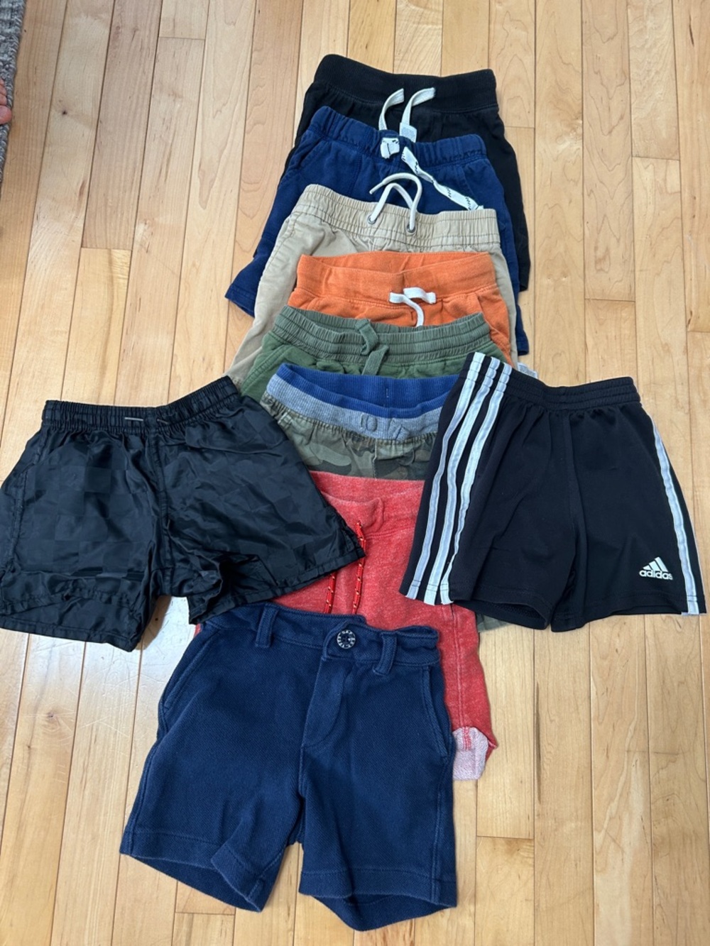 GAP Kids/Adidas/Carters +more  Assortment Black, Navy, Green, Orange, Tan